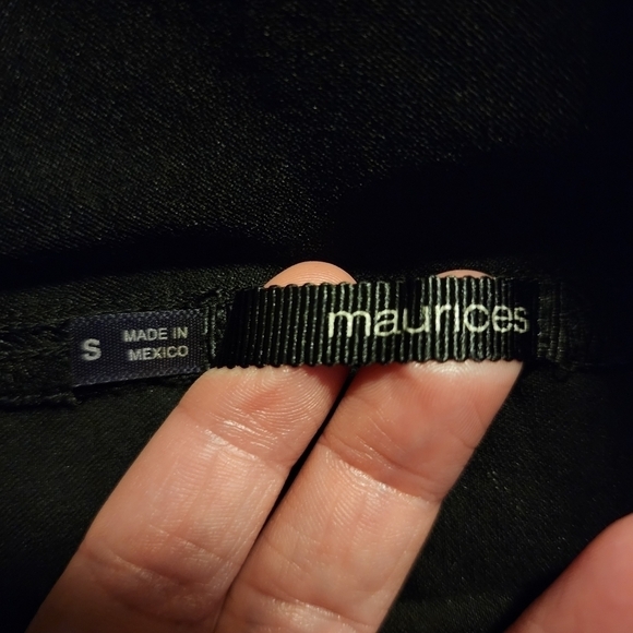 Maurice’s Black Pencil Skirt Women's Small S Career Work Office Basic Neutral - Picture 2 of 2